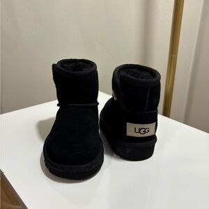 UGG Classic Black Ankle Boots